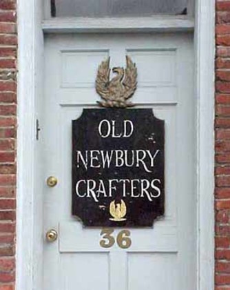American Sterling Silver Hand Forged Arts & Crafts Silver Spoons (2) - Old Newbury Crafters, Arthur Stone
